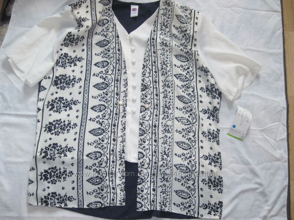 Новая красивая  блуза р-р 54, европ. 48, от C&A