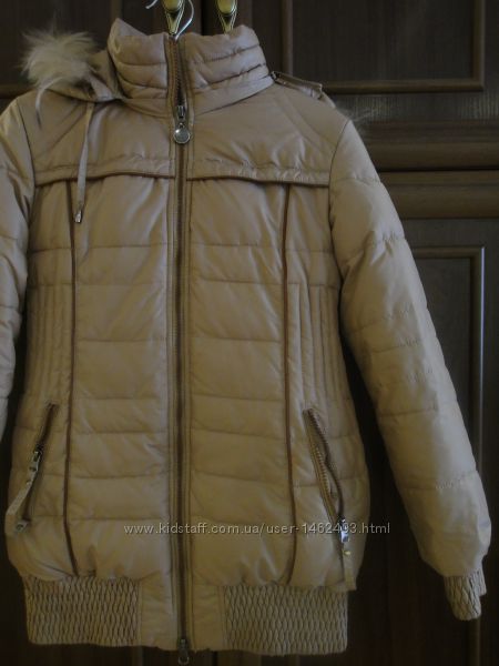 Куртка пальто зимнее размер 134-152 размер 
