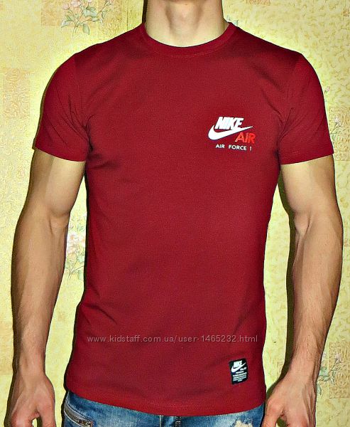 Колекция спортивных футболок  Nike  Air  Мальнькая эмблема.