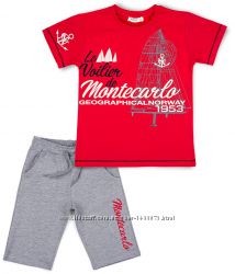 Стильный трикотажный комплект Montecarlo для мальчика на 6, 8 и 12 лет.