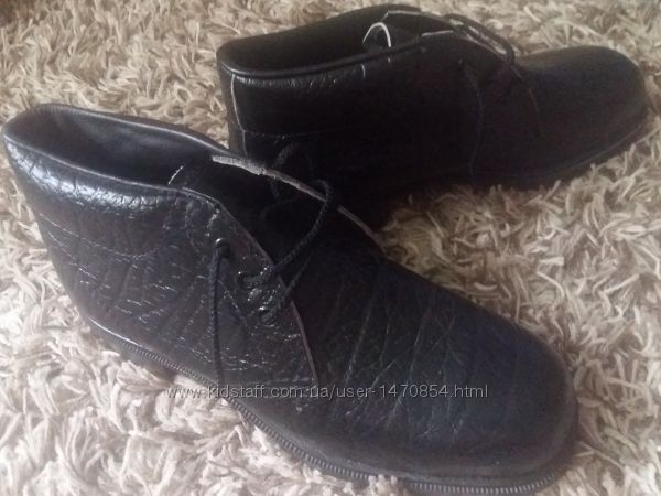 Кожаные мужские ботинки Goliath 45 р.