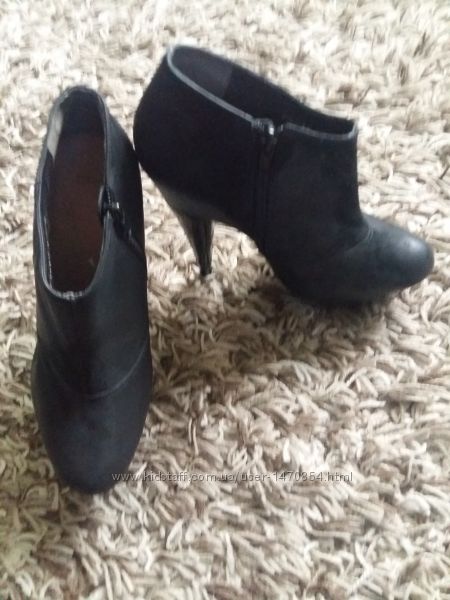 Ботильоны Topshop, кожа