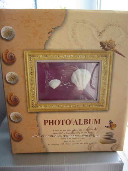 Стильный фотоальбом в подарочной коробке