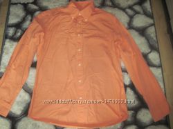 Новая фирменная мужская рубашка, хлопковая, р. XL-2xl, сток