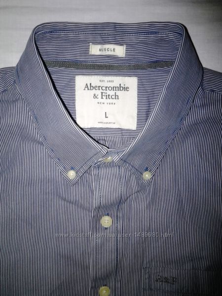  Abercrombie & Fitch Стильная рубашка, коттон. Оригинал