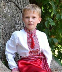 вишиті сорочки для хлопчиків від 4 до 10 років