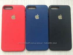 Силиконовый матовый чехол для iphone 7plus 7Splus три цвета