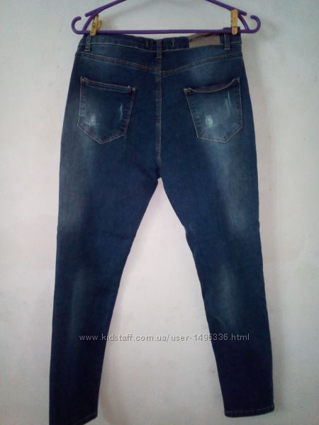 Цена снижена Турция, оригинал, джинсы скинни Blue Jin полубатал 33р.