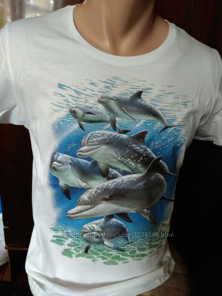 футболка Дельфин