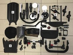 YOYA YOYO запчасти ремонт 175 165 care plus рама шасси колес ручка коляска