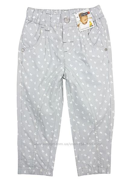 Летние хлопковые штаны, брюки с бабочками на девочек, ergee / kik