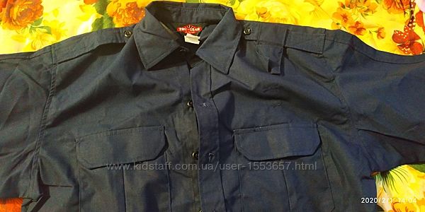 рубашка Tru-Spec  Mens Long Sleeve Tactical Shirt, Navy Blue 