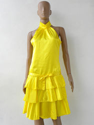 Оригінально пошите жовте плаття 42-48 розміри 36-42 євророзміри.
