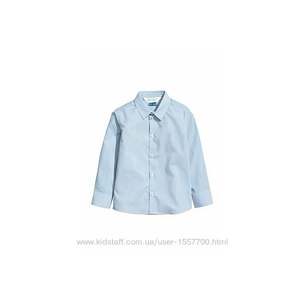 Новая рубашка легкая глажка р.140 на 9-10 лет фирмы H&M