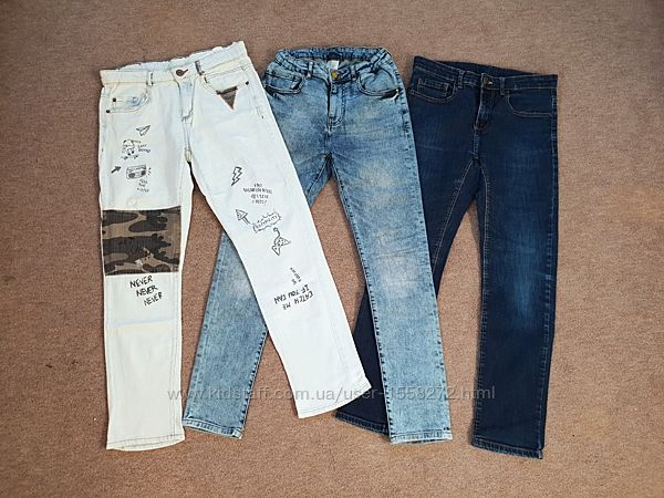 Стильные джинсы, брюки, штаны на мальчика, Zara