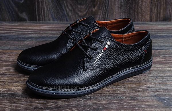Hilfiger мужские кожаные ботинки туфли мужская обувь
