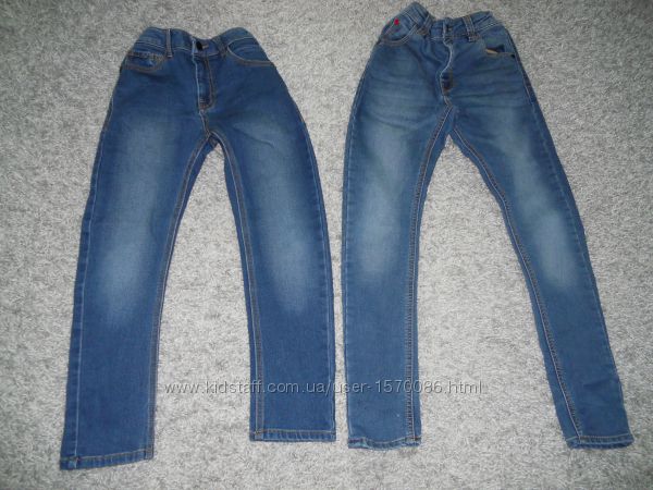 Зауженые джинсы некст на 8-9лет и на 9-10лет