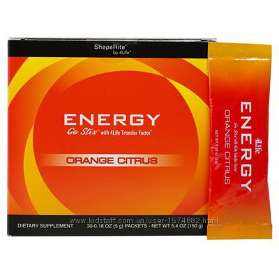 ENERGY  GO STIX Апельсиновый 