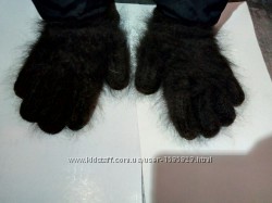 Перчатки из собачьей шерсти