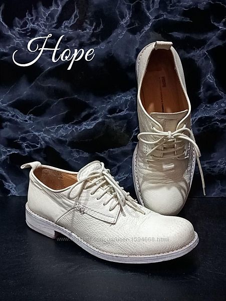 Крутейшие кожаные туфли Hope