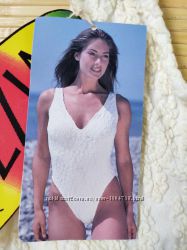 Молочно белый фактурный купальник vizz swimwear m