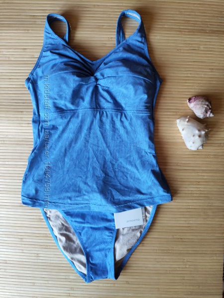 Купальник amoena Италия ml майка топ голубой