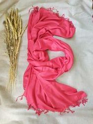Коралово красный шарф палантин вискоза / хиджаб