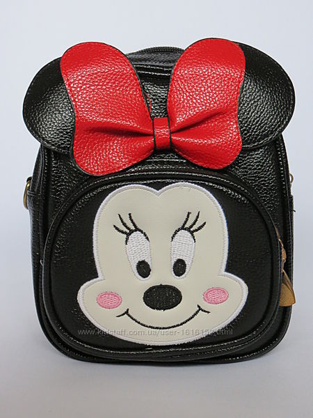 Детский Рюкзак Для Девочки Minnie Mouse Черный. Рюкзак Девочке