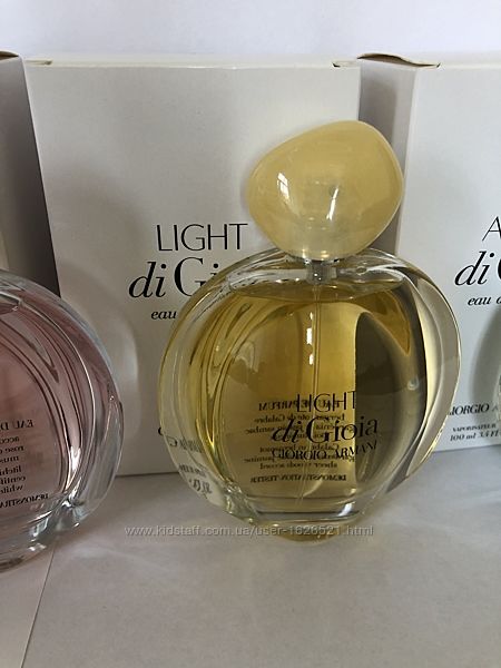 Линейка Giorgio Armani Gioia, парфюмированная вода.