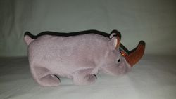 Ty beanie babies мягкая игрушка носорог Spike редкая коллекционная 1996 год