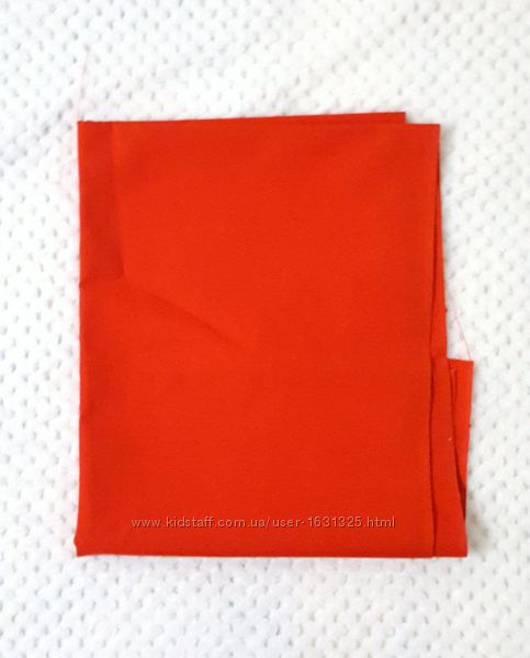 Ткань красная юбочная котон остаток на юбку жилетку комбинирования одежды