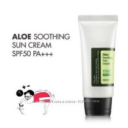 Сонцезахисний крем COSRX Aloe Soothing Sun Cream SPF50 PA 50ml