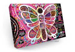 Большой набор бисера charming butterfly бабочка 10000 бусинок и бисеринок