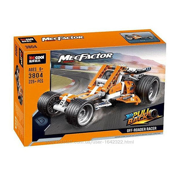 Конструктор Decool 3804 Багги 227 деталей