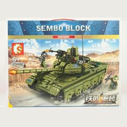 Конструктор Sembo 105682 Танк 812 деталей