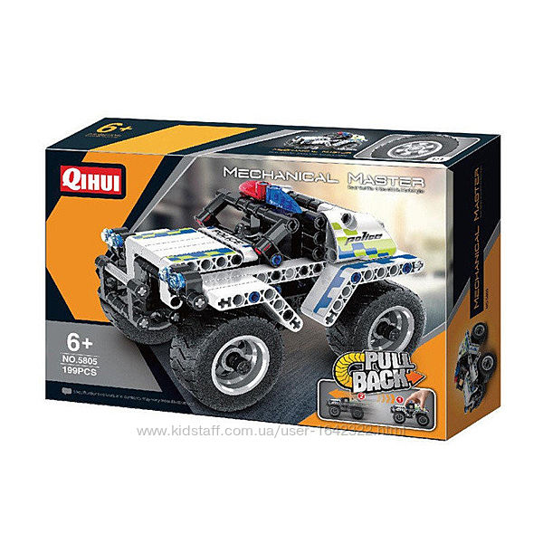 Конструктор QiHui 5805 Полицейский внедорожник 199 деталей