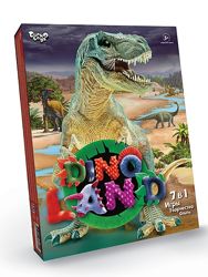 Подарочный набор Dino Land 7в1 Игры, творчество, опыты 