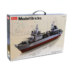 Конструктор Sluban B0701 Военный корабль 497 деталей
