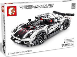 Конструктор Sembo 701707 Гоночный автомобиль Koenigsegg 728 деталей