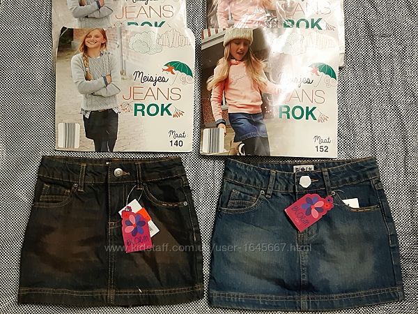 Юбка джинсовая на девочек от 6 до 14 лет Германия