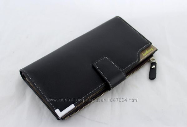Стильный мужской кошелек baellerry, черный фото 1 Стильный мужской кошелек