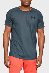 UNDER ARMOUR Мужская серая футболка для спорта  Андер Армор   США  размер S