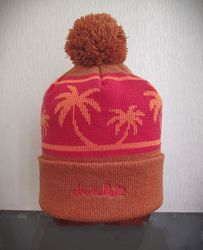 Стильная зимняя шапка Chocolate