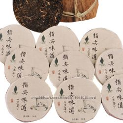 Миниблинчик Шен пуэр от бренда Ботаник, 30 грамм. Китайский чай.