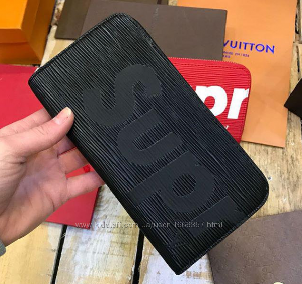  Кошелек клатч женский черный код 338