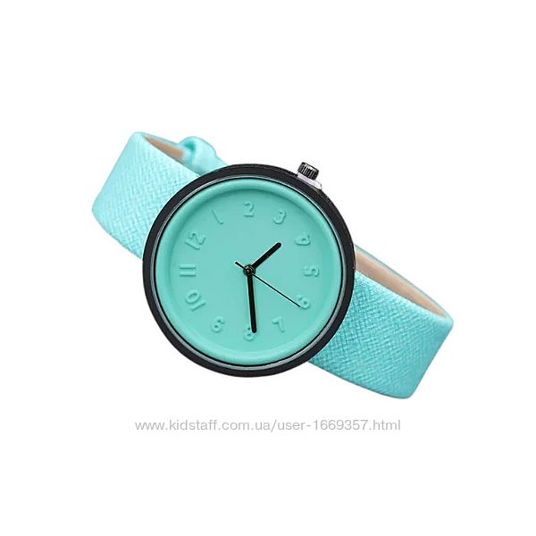 Часы наручные женские с зеленым ремешком код 304