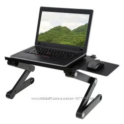 Стол для ноутбука Laptop table T8 с вентиляторами трансформер подставка