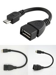 Портативный шнур USB OTG, Конвертер Micro USB