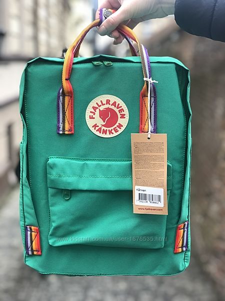Рюкзак школьный Канкен Kanken LUX качество 16 л, 36х28 см, много расцветок
