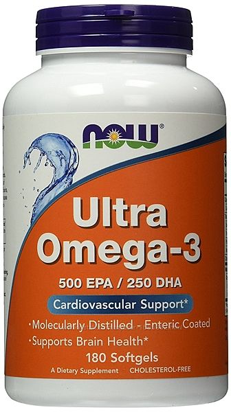 Акция Ultra Omega-3, 180 шт, Now Foods, Омега-3, витамины, в наличии Iherb
